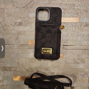 Coach iPhone 13 Pro Max case